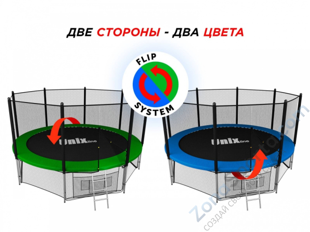 Батут Unix line 12 ft Classic (outside) TRUCL12OUT Батут Unix line 12 ft Classic (outside) TRUCL12OUT