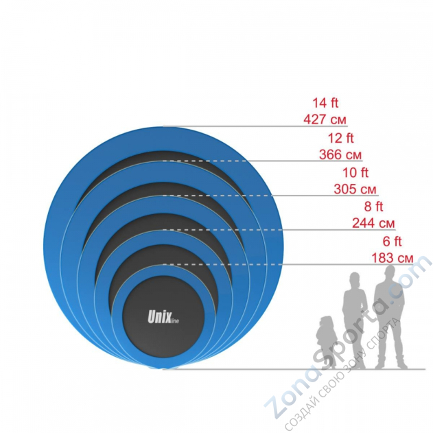 Батут Unix line 12 ft Classic (outside) TRUCL12OUT Батут Unix line 12 ft Classic (outside) TRUCL12OUT