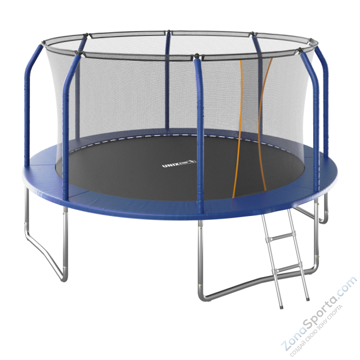 Батут Unix Line Supreme Basic 12 ft (blue) Батут Unix Line Supreme Basic 12 ft (blue)