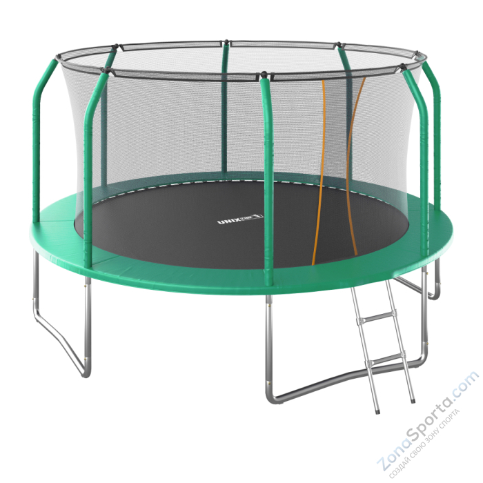 Батут Unix Line Supreme Basic 12 ft (green) Батут Unix Line Supreme Basic 12 ft (green)