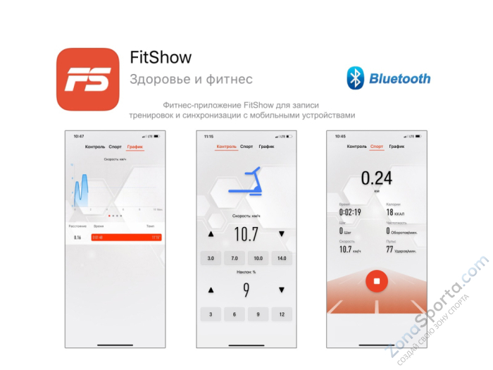 Беговая дорожка Unix Fit MX-830L Беговая дорожка Unix Fit MX-830L