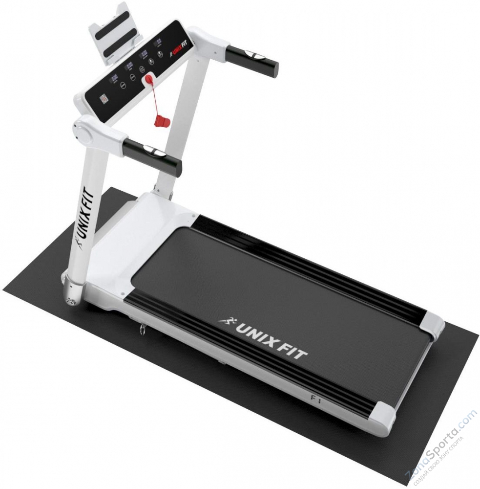 Беговая дорожка Unix Fit Hi-tech F1 Arctic Ice