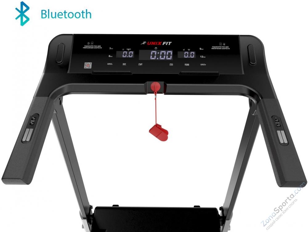 Беговая дорожка Unix Fit Hi-tech F2 Dark Storm