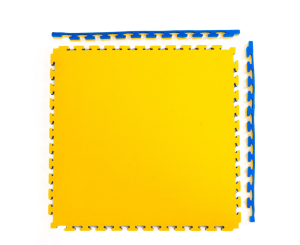 Будо-мат DFC, 100 x 100 см, 40 мм, цвет сине-жёлтый
