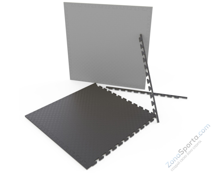 Будо-мат EVA DFC 100 x 100 см, 40 мм, цвет серо-графитовый