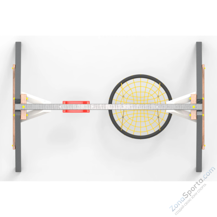 Деревянные качели Пикник 2 Ультра (качели гнездо 1м качели долька) Деревянные качели Пикник 2 Ультра (качели гнездо 1м качели долька)