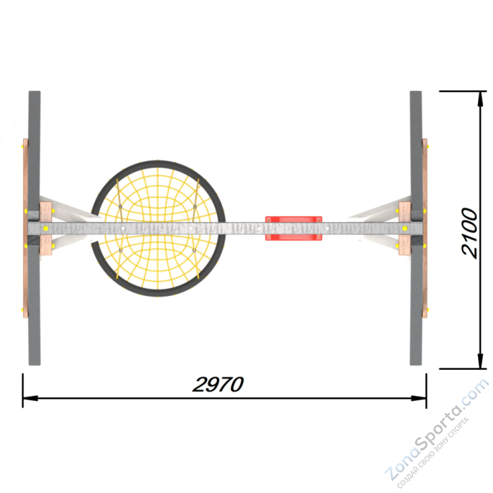 Деревянные качели Пикник 2 Ультра (качели гнездо 1м качели долька) Деревянные качели Пикник 2 Ультра (качели гнездо 1м качели долька)