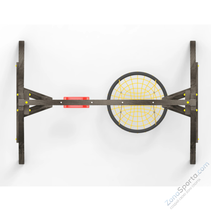 Деревянные качели Пикник 2 Black (качели гнездо 1м качели долька) Деревянные качели Пикник 2 Black (качели гнездо 1м качели долька)