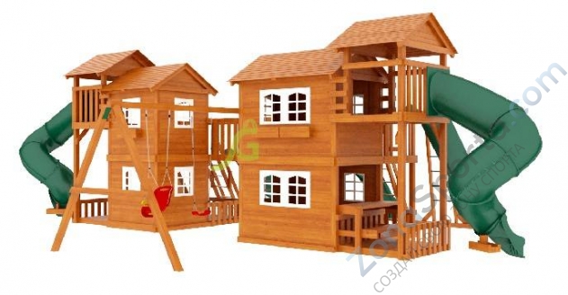 Детская деревянная площадка IgraGrad Домик 7