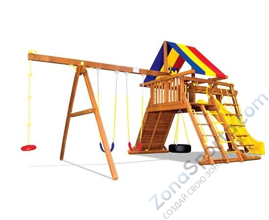 Детская игровая площадка Rainbow Play Systems Циркус Кастл 2020 III Тент (Circus Castle III 2020 RYB)