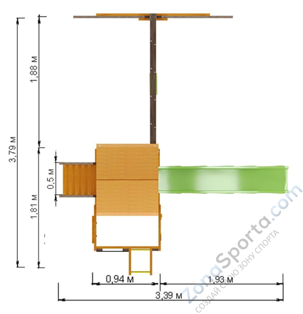 Детская площадка IgraGrad Игруня 5