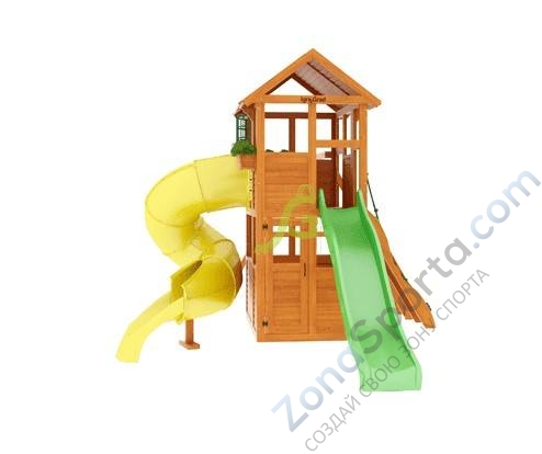 Детская площадка IgraGrad Клубный домик 2 с трубой