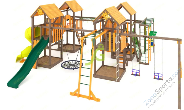 Детская площадка IgraGrad Комбо Х2