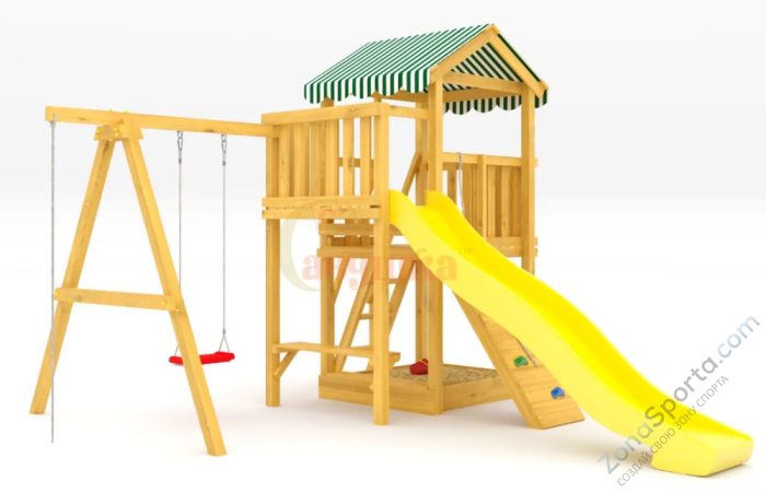 Детская площадка Савушка Мастер 1 Plus (горка 3 метра)