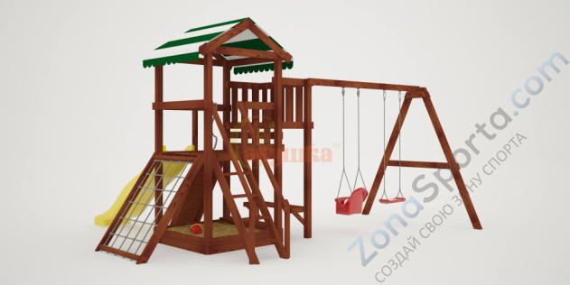 Детская площадка Савушка Мастер 2 (Махагон)