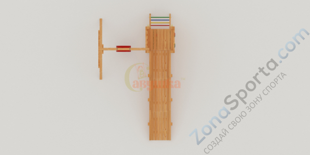 Детская площадка Савушка Мастер 6 с качелями (4 сезона)