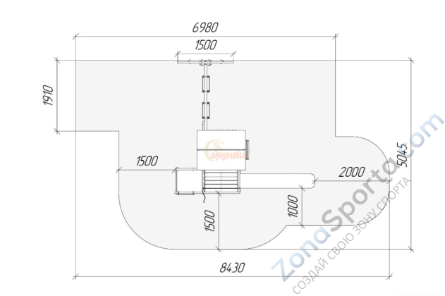 Детская площадка Савушка TooSun (Тусун) 3 Plus