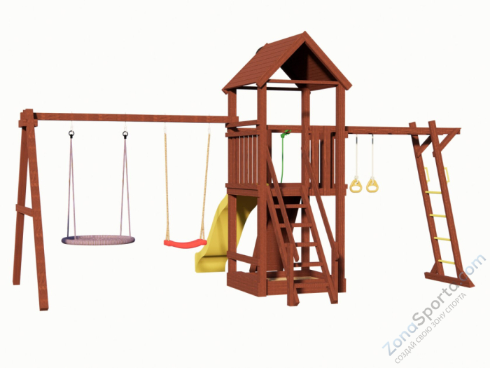 Детская деревянная площадка Smile Big Grab