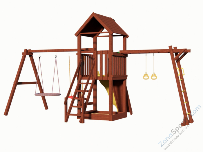 Детская деревянная площадка Smile Big Grab