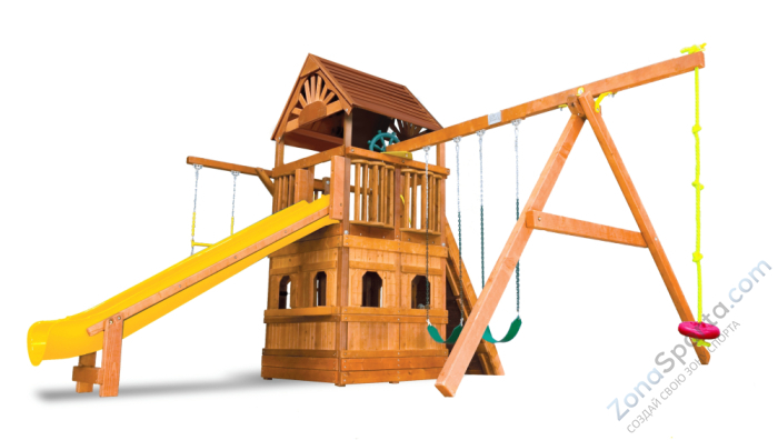 Детская игровая площадка Саншайн Фанхаус II Закрытый Домик ДК (Sunshine Funhouse II with LL WR)