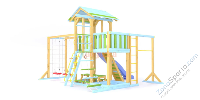 Детская игровая площадка Савушка-15 (Color-8)