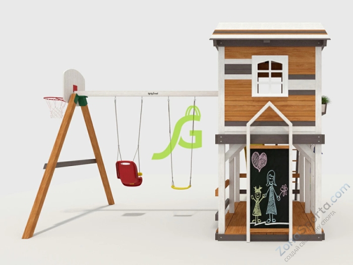 Детская площадка IgraGrad Домик 1 мод.1