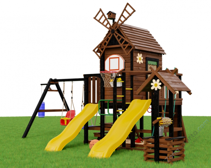 Детская площадка Мельница Marvill 3 игровой колодец Reverso