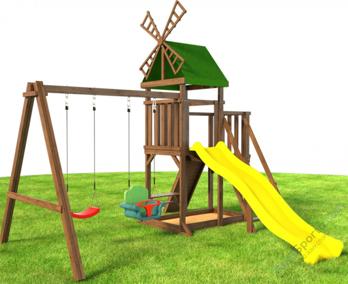 Детская площадка Мельница с барной стойкой