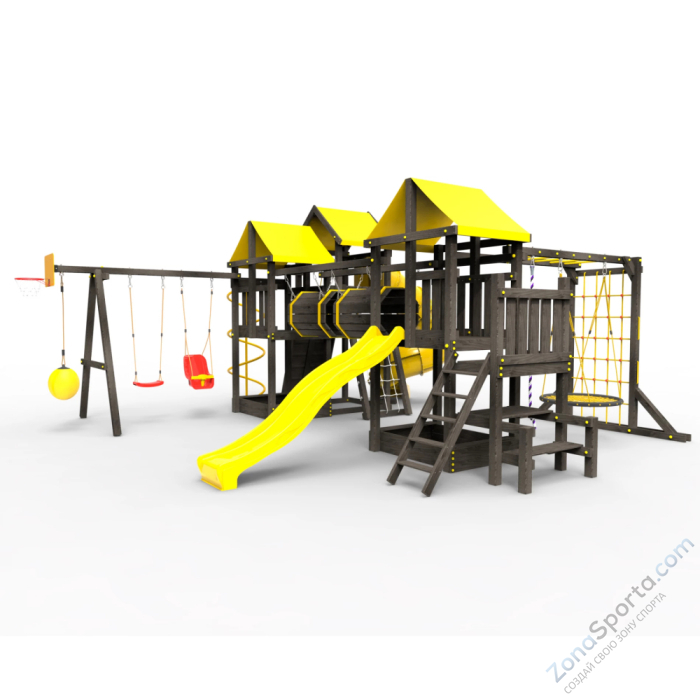 Детская площадка Пикник Black Стэйдж Бонд с трубой