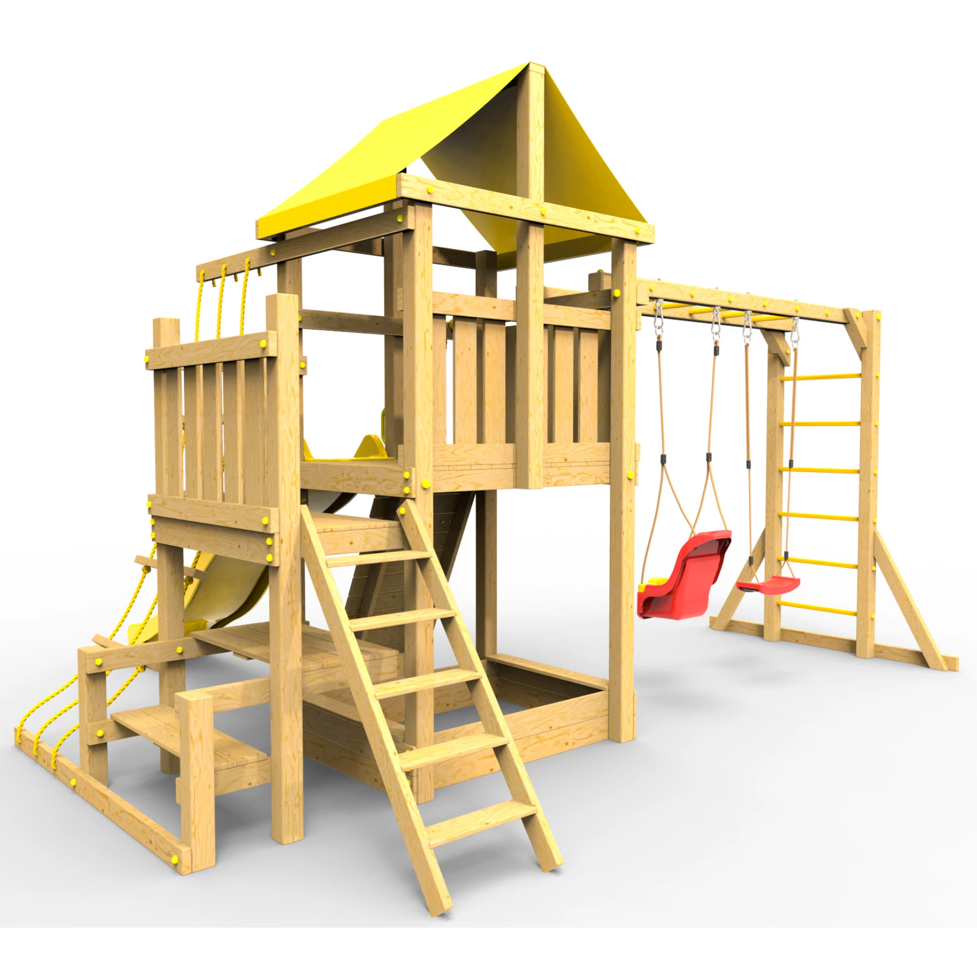 Детская площадка Пикник Стандарт Макси с рукоходом