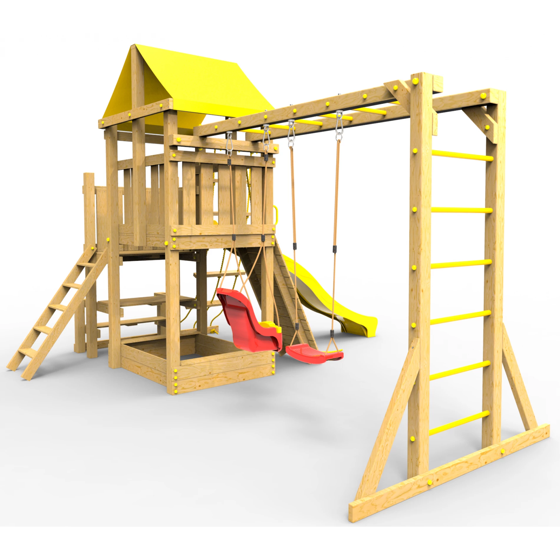 Детская площадка Пикник Стандарт Макси с рукоходом