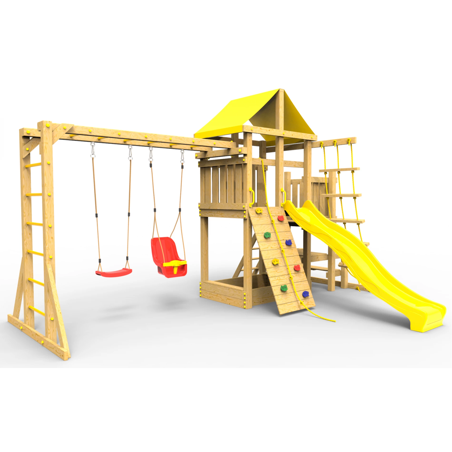 Детская площадка Пикник Стандарт Макси с рукоходом