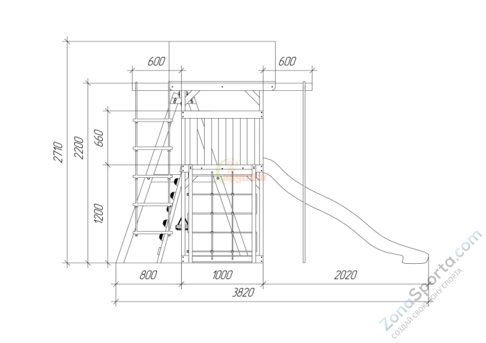 Детская площадка Савушка TooSun (Тусун) 7