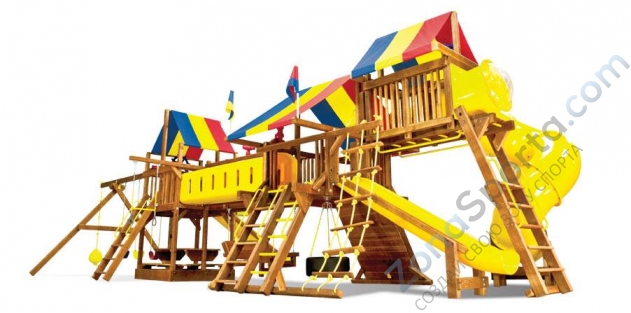 Детский игровой комплекс Rainbow Play Sistems Саншайн Дабл Вамми Тент (Sunshine Double Wammy RYB)