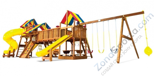 Детский игровой комплекс Rainbow Play Sistems Саншайн Дабл Вамми Тент (Sunshine Double Wammy RYB)