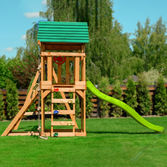 Детский игровой комплекс Unix Kids (6 in 1) Light Green