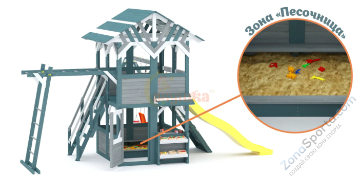 Детский игровой комплекс Савушка PlayHouse-1