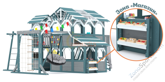 Детский игровой комплекс Савушка PlayHouse-5