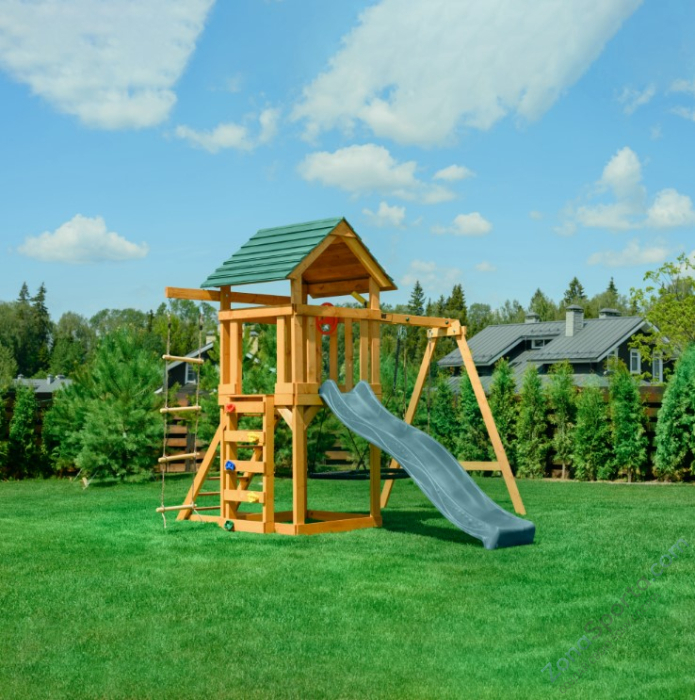 Детский игровой комплекс Unix Kids (6 in 1) Dark Green