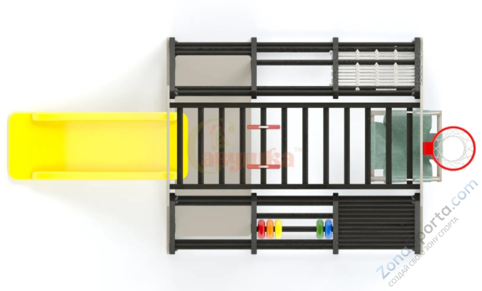 Детский комплекс Савушка Непоседа 5 nero