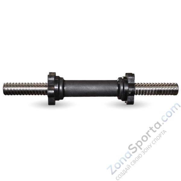 Гриф MB Barbell MB-BarM25-370B для гантели, втулка 25 мм