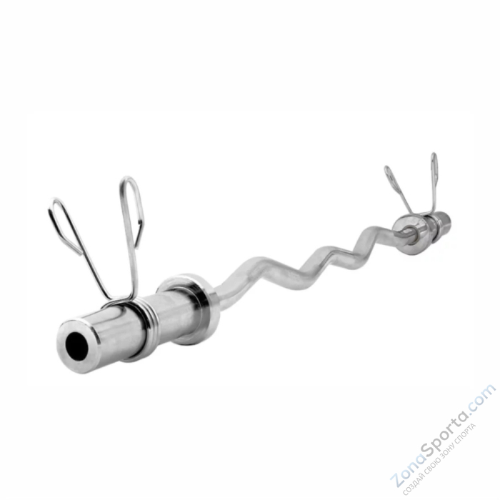 Гриф олимпийский тренировочный слабоизогнутый 1200 мм UltraGym