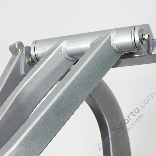 Грудной жим сидя на свободных весах Protrain 8214