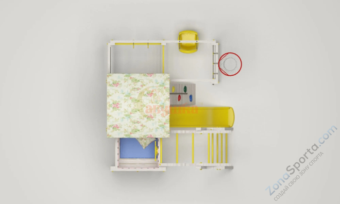 Игровой комплекс Савушка Baby 5 розовый