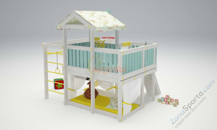 Игровой комплекс Савушка Baby 8 голубой