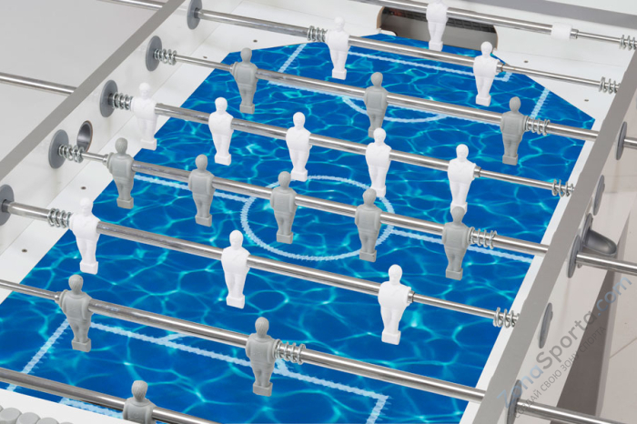 Игровой стол - футбол Garlando G-500 Pure White H2O