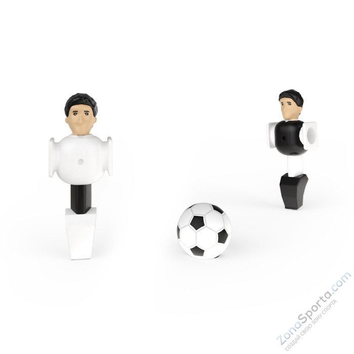 Игровой стол Unix Line Футбол - Кикер (140х74 cм) Green