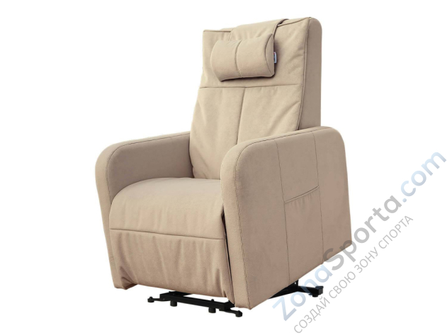 Кресло реклайнер с подъемом Fujimo Synergy Lift Wide Kingchair F3005 FLWK Ваниль (Sakura 4)