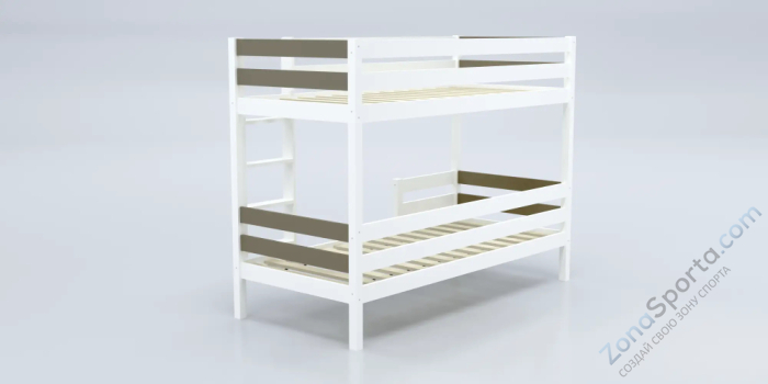 Кровать детская двухъярусная Савушка-01 80х160 Shiitake (бежевый) Кровать детская двухъярусная Савушка-01 80х160 Shiitake (бежевый)