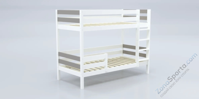 Кровать детская двухъярусная Савушка-01 90х180 Cappuccino (капучино) Кровать детская двухъярусная Савушка-01 90х180 Cappuccino (капучино)